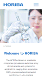 Mobile Screenshot of horiba.com